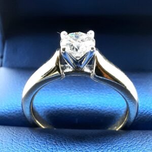 Solitaire Diamond Engagement Ring
